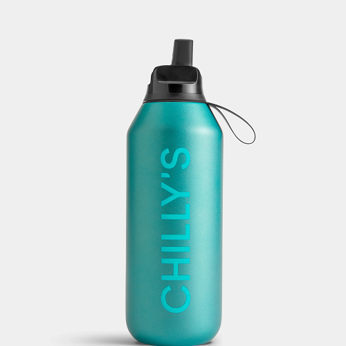 Chillys 500ml Flip Matte Metallic Atlantis